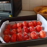 Baked Tomato at Baruc Natural in Florianopolis
