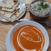 Very indian food. Spacious hall. And they have home made yogurt.  #Veganuary at India Town in Mexico City