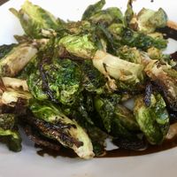 Crispy Brussel Sprouts (vegan) at Busboys and Poets - Carroll St in Washington