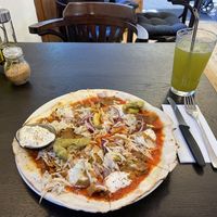 Seitangyrospizza 👌  at Vistro in Hamburg