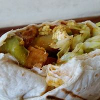 Mexican Tofu Warp at The Root in Wroclaw