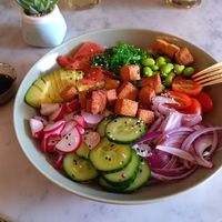 Buddha bowl at Mango Vegan Street Food - Bracka in Warsaw