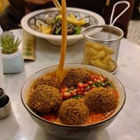 Szakszuka at Mango Vegan Street Food - Bracka in Warsaw