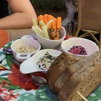 Ailio platter  at Caos in Ibiza