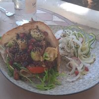 Vegan Shawarma de Jackfruit ❤️ at Caos in Ibiza