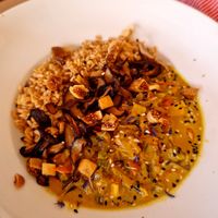 Vegan Curry at Caos in Ibiza