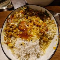 Esto era el curry… horrible  #Veganuary at Orangebox in Munich