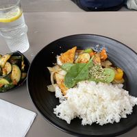 Very delicious vegetarian options    at YamYam in Berlin