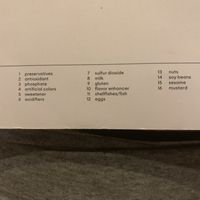 Allergens  at YamYam in Berlin