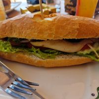  at Lin's Cafe in Savannakhet