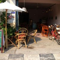 Cafe at Lin's Cafe in Savannakhet