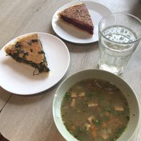 Simple and delicious  at Veggie Garden in Prague