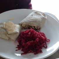 buritto  at Veggie Garden in Prague