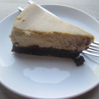 Cheesecake at Veggie Garden in Prague