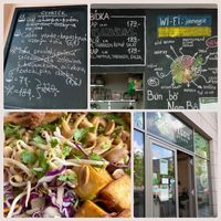 Nice but small place. Amazing food and people. Great location, close to the bus station Florec. at Veggie Garden in Prague