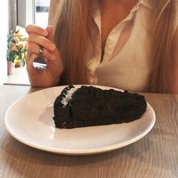 Mohnkuchen schmeckt zu jeder Uhrzeit! at Veggie Garden in Prague