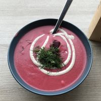 Polévka  at Veggie Garden in Prague