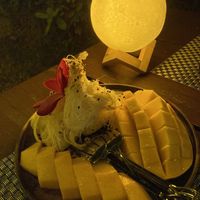Mango sticky rice  at Rice Paddy in Koh Yao Noi