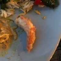 Vegan shrimp made at location from tapioca starch. Delicious. at Rice Paddy in Koh Yao Noi