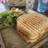 Tofu, caramelised onion sandwich   at Chaba Cafe and Gallery in Koh Yao Noi