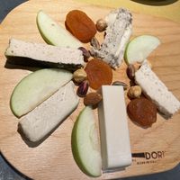 Vegan nut cheese platter 🤤  at Pizza Pala Romana in Bangkok