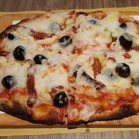 VEGAN PIZZA with Vegan Mozzarella best in Bangkok at Pizza Pala Romana in Bangkok