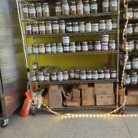 Teas and supplements at Good Foods in Chicago
