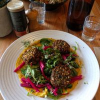 Colourful lunch at Urban Projuice in Albert Park