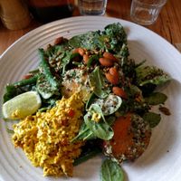 Tofu scramble at Urban Projuice in Albert Park