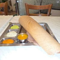 Ragi dosa no oil, no butter at Saarangaa Bhojan Shala in Sharjah
