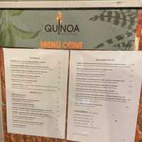 Menù   at Quinoa in Florence