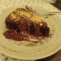 Torta di cioccolato con farina di mandorle at Quinoa in Florence