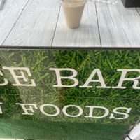 Sea moss coconut milk and spices smoothie  at Fancy I Naturals in Pompano Beach