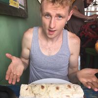 Biggest Falafel Ever!!! :) at Istanbul in Paraty