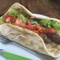 So good! Falafel!!!!  at Istanbul in Paraty