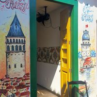 Back door at Istanbul in Paraty