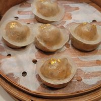 Golden pearls veggie dumplings at China Poblano in Las Vegas