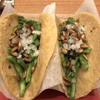 nopal tacos at China Poblano in Las Vegas