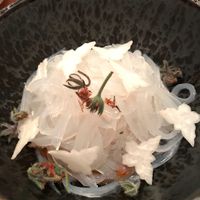 spicy glass noodles with borage at China Poblano in Las Vegas