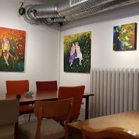 Cosy corner at Cafe Paradiset in Lund