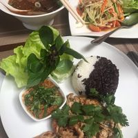 Nice food at Veggie Homemade Aurra Ammie in Pak Chong