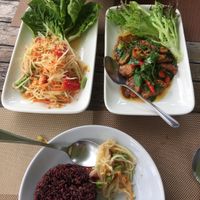 Day 1 at Veggie Homemade Aurra Ammie in Pak Chong