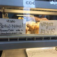 2 vegan options last Saturday at Sugar Mama's Bakeshop in Austin