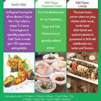 No Longer Pure Vegetarin  at Wild Thyme in Kowloon