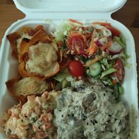 Mixed plate at Amaluna Restaurant & Lab in Punta Cana