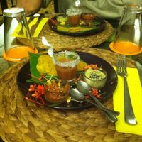 Included appetizer: Soft chips with salsa and an avocado dip at Amaluna Restaurant & Lab in Punta Cana