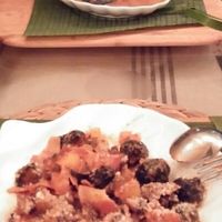 our pasta. so yummy.  at Amaluna Restaurant & Lab in Punta Cana