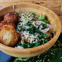 Budha bowl of the day! at Amaluna Restaurant & Lab in Punta Cana