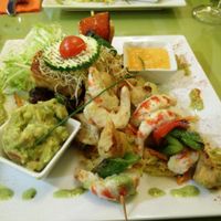 Prawn Skewers at Yerbabuena - Bordadores in Madrid