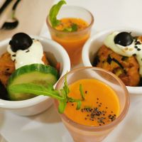 Complimentary starters at Yerbabuena - Bordadores in Madrid